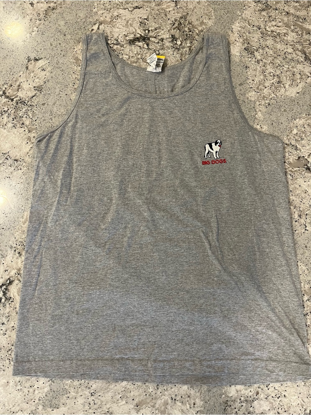2002 Big Dogs Grey Tank Top